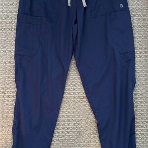 Women’s  Navy Wonderwink Scrub Pants